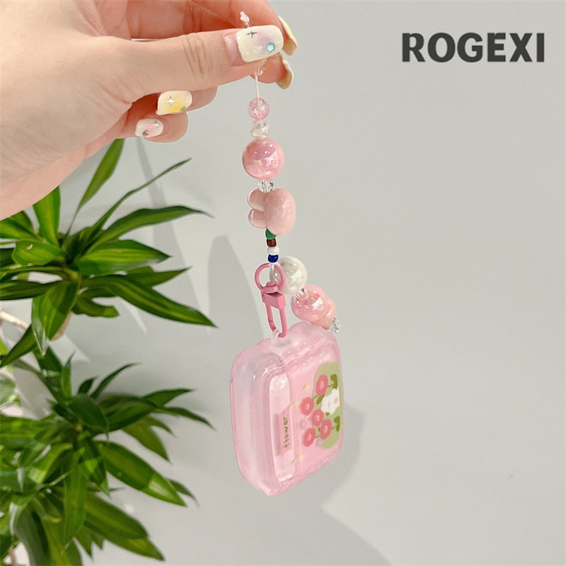 Flower Bunny AirPods Case