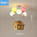 DecorBites™ Balloon Ceiling Chandelier for Kids Room, Bedroom, Living Room, Nursery - Indoor Art Decor