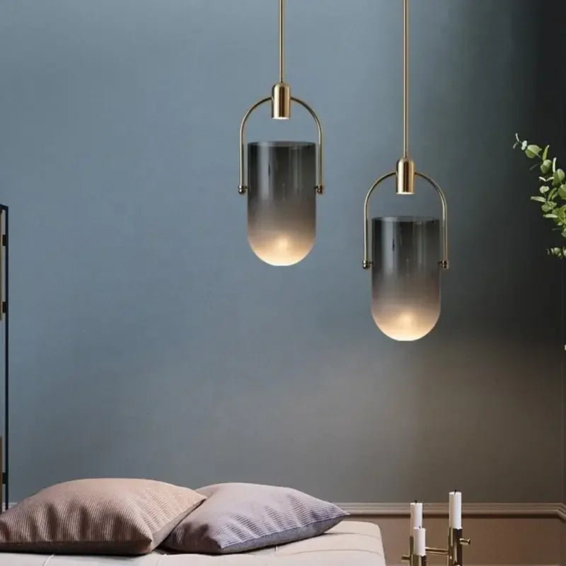 DecorBites™ Bucket Chandelier: Modern Nordic Pendant Lamp for Room, Hotel, Restaurant, Bar