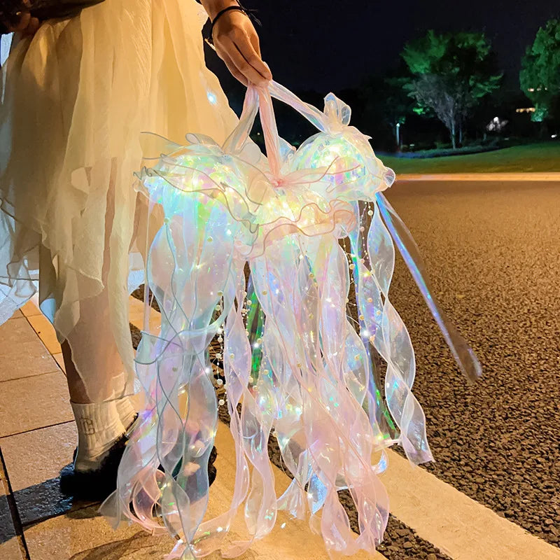 DecorBites™ Jellyfish Lantern: Under the Sea Birthday Party Decor