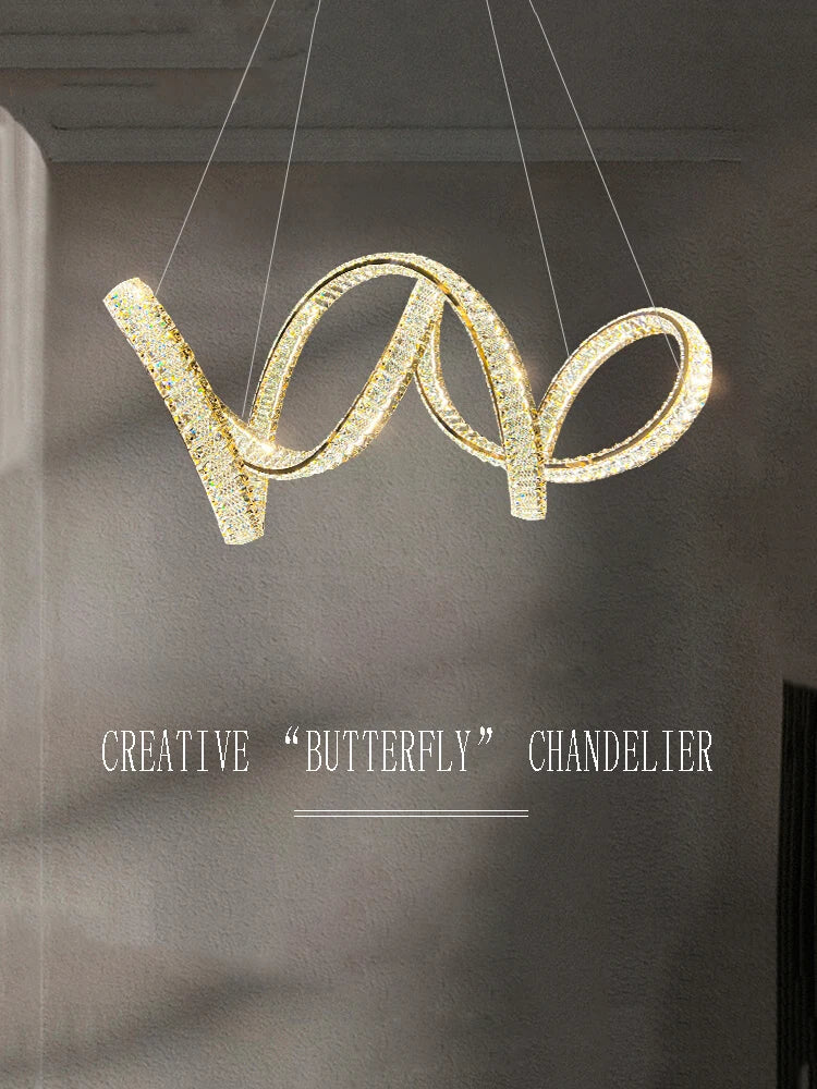 DecorBites™ Elegant Crystal Chandelier for Luxury Home Decoration