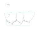DecorBites™ Brass Artistic Necklace Chandelier Lighting for Living Room
