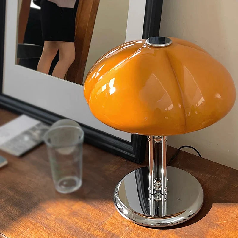 DecorBites™ Bauhaus Medieval Table Lamp Retro Light Luxurious Bedroom Atmosphere Bedside Light