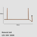 DecorBites™ LED Chandelier for Dining Room Bar Kitchen - Minimalist Art Deco Hang Lamp