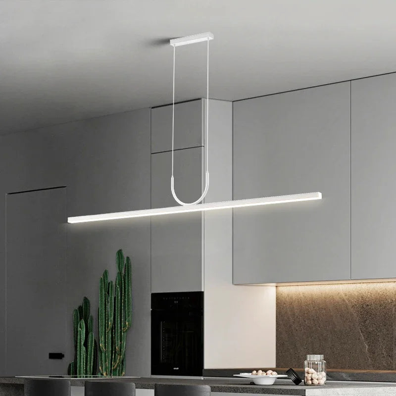 DecorBites™ LED Black Ceiling Chandelier for Dining Room Kitchen Island - Modern Home Decor Lighting