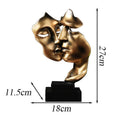 DecorBites™ Abstract Face Sculpture Ornament for Home Decor and Wedding Gift