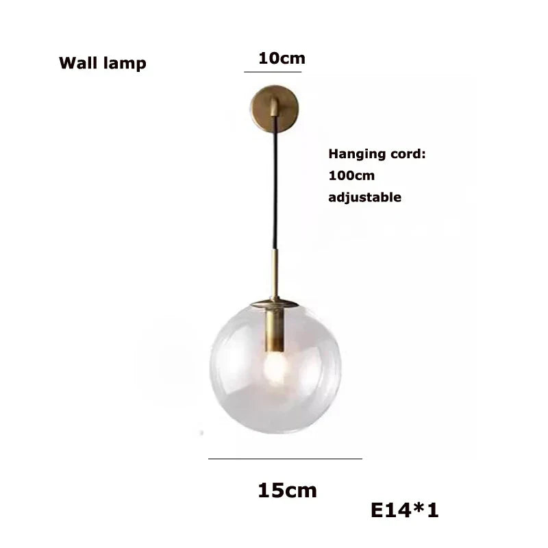 DecorBites™ Glass Dandelion LED Chandelier in Black Gold For Modern Spaces