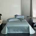 DecorBites™ Cool Lyocell Fiber Quilted Bedspread Set with Pillowcase