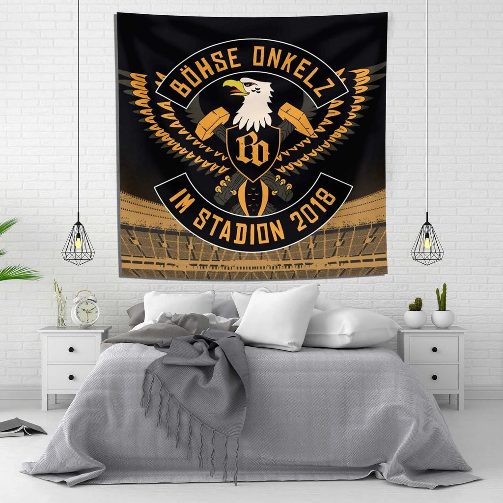 DecorBites™ Bohse Onkelzs German Rock Band Tapestry Flag Wall Decoration