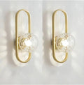DecorBites™ LED Glass Wall Sconce Lamp for Bedroom Living Room Staircase