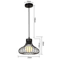 DecorBites™ Industrial Metal Ball Pendant Light for Bedroom Kitchen Island