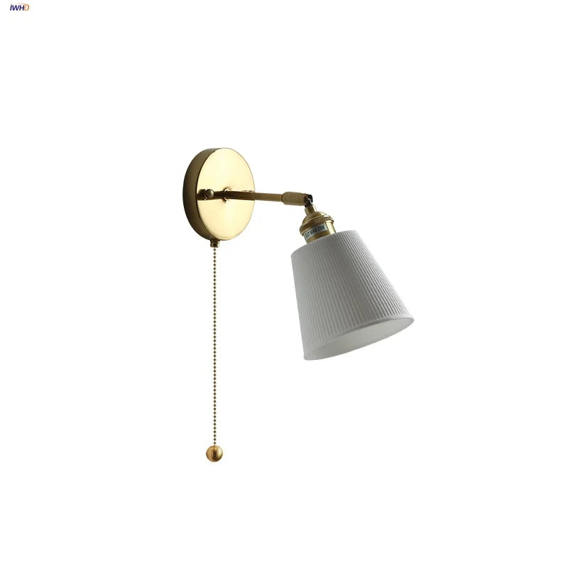 DecorBites™ Ceramic Wall Lights Rotatable LED, Modern Nordic Style for Hallway, Bedroom, Aisle