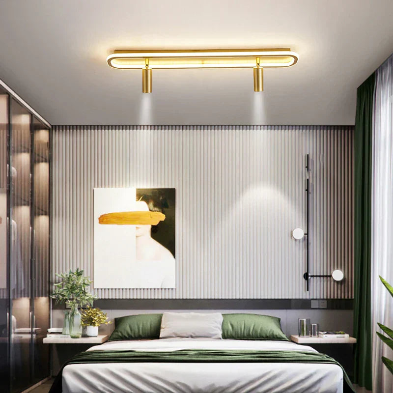DecorBites™ LED Modern Chandelier for Living Room Bedroom Indoor Lighting