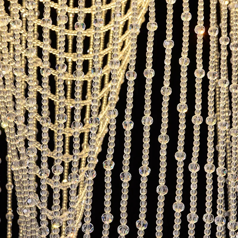 DecorBites™ Crystal Ceiling Light for Stairs Restaurant Living Room Home Lighting