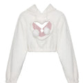 Heart Hoodie & Shorts Outfit