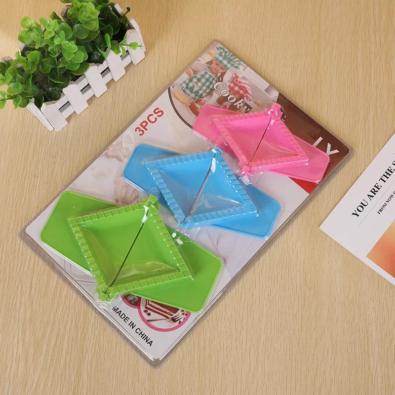 DecorBites™ Dumpling Maker Set - Square Shape Dough Press Tool for Homemade Chinese Jiaozi