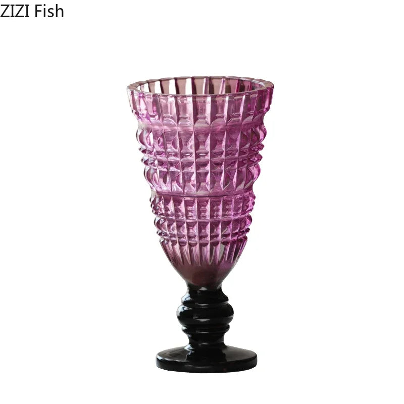 DecorBites™ Glass Vase for Hydroponics Plant Pot Room Decor & Flower Arrangement