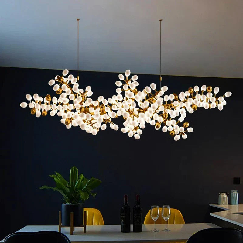 DecorBites™ LED Chandelier Lighting for Living Room, Bedroom, and Dining Room