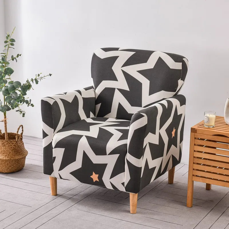 DecorBites™ Accent Chair Cover Slipcover Stretch Sofa Couch Case