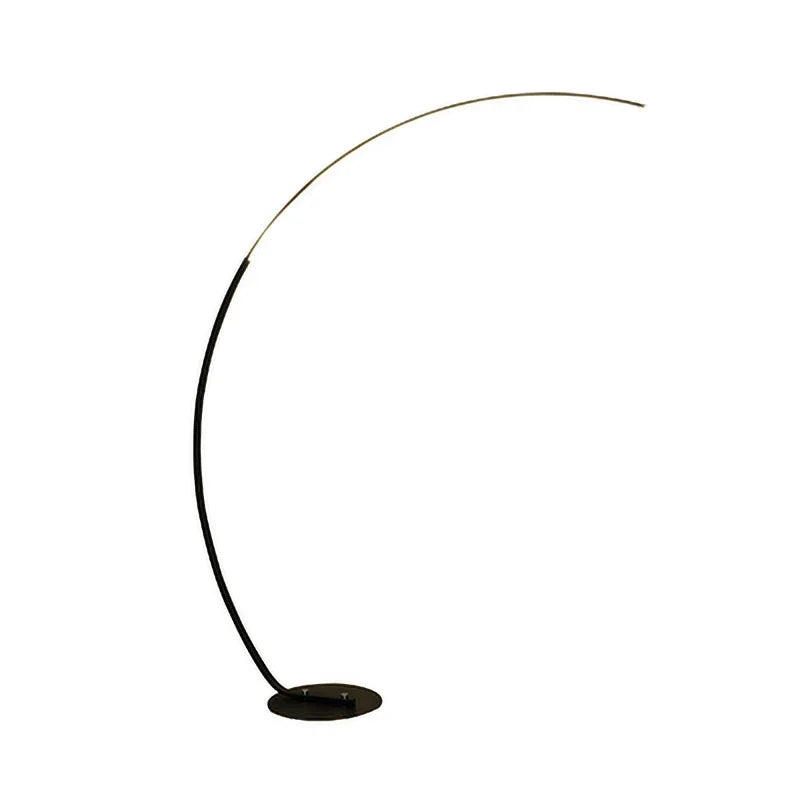 DecorBites™ Arc Shape LED Floor Lamp with Remote Control for Modern Living Room Decor