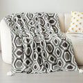 DecorBites™ Bohemian Winter Blanket: Skin-friendly, Thick & Multifunctional for Office, Travel & Home