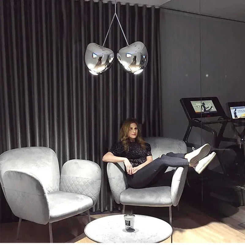 DecorBites™ Cherry Creative Light Chandelier: Modern Italian Design for Living Room, Bedroom, Dining Table