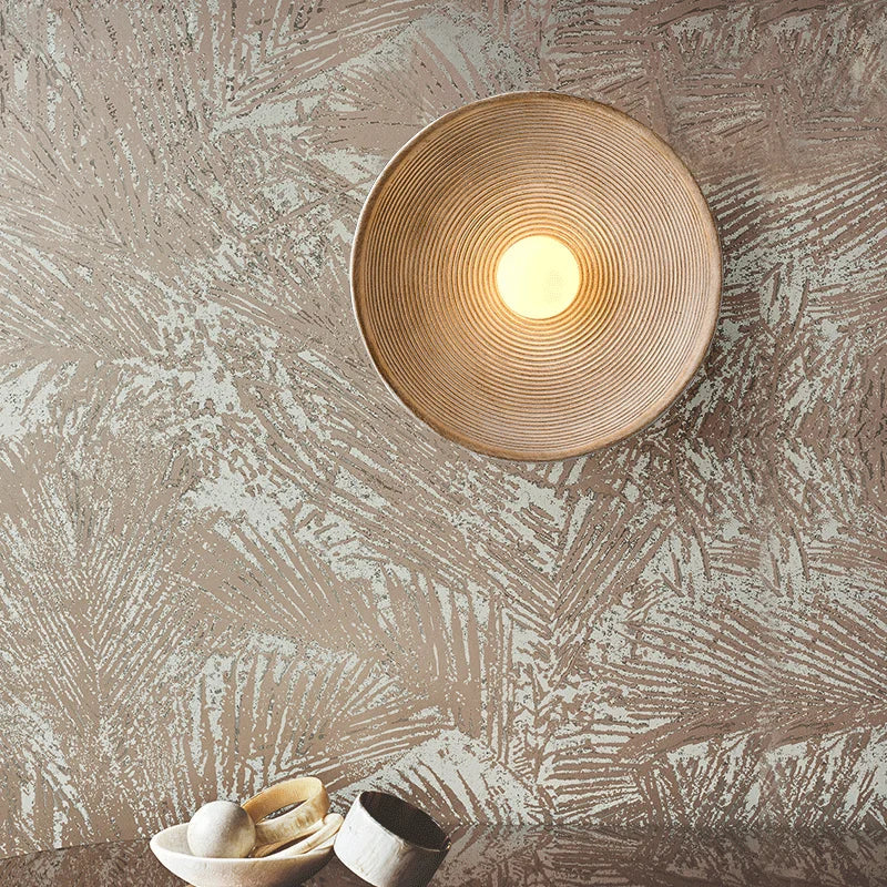 DecorBites™ Japanese Style Wall Circle Lamp for Bedroom Living Room Lighting