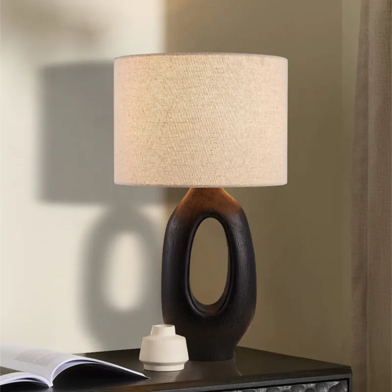 DecorBites™ Japanese Wabisabi Table Lamp E27 Living Room Bedroom Decor Lighting