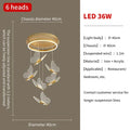DecorBites™ Butterfly Chandelier: Nordic Staircase Pendant Lamp for Living Room Ceiling Light