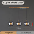 DecorBites™ Industrial Glass Pendant Light for Dining Table, Kitchen, Bar, Office - E27