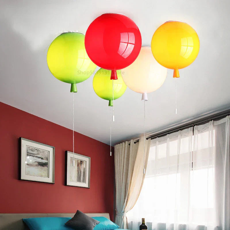DecorBites™ Acrylic Balloon Ceiling Lights: Modern Nordic Living Room Bedroom Lighting Fixture