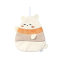 DecorBites™ Cartoon Animal Coral Fleece Hand Towel: Quick Dry for Home, Kitchen, Bathroom