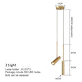 DecorBites™ LED Pendant Light: Minimalist Hanging Lamp for Bedroom, Dining Room, Kitchen