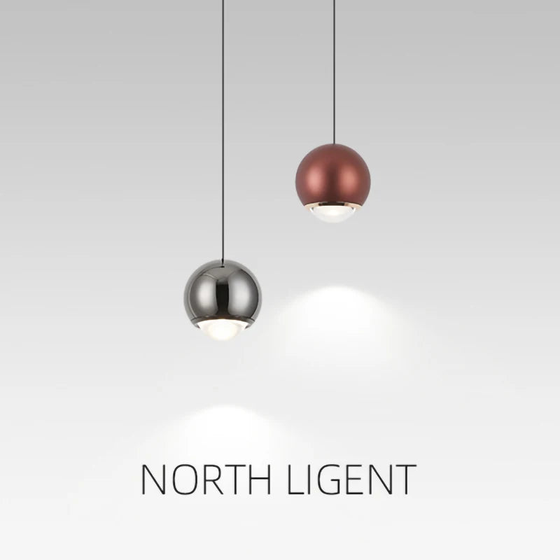 DecorBites™ Ball Pendant Light Modern LED Chandelier Indoor Hanging Lamp for Home Decor