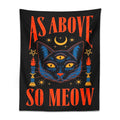 DecorBites™ Cat Tarot Tapestry Wall Hanging Moon Star Room Decoration