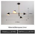 DecorBites™ Cone Pendant Light: Minimalist Art Chandelier for Home Living Dining Room