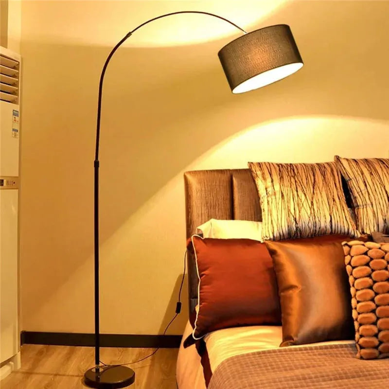 DecorBites™ Adjustable LED Floor Lamp with Marble Base for Home Decor