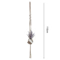 DecorBites™ Boho Macrame Plant Hanger Basket Wall Art Hanging Home Decor