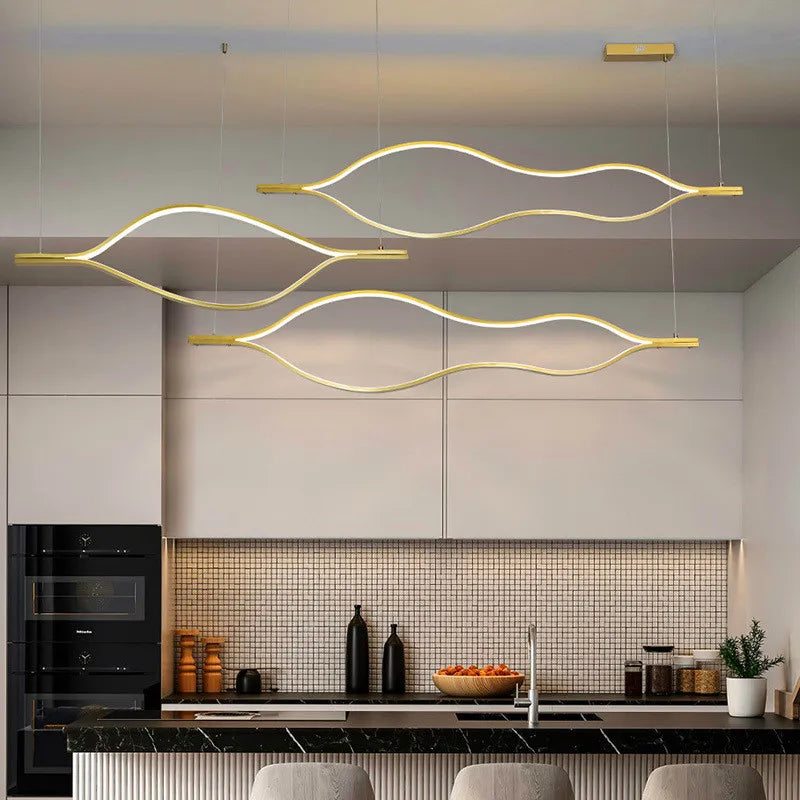 DecorBites™ Lip Shaped Chandelier: LED Lighting for Exhibition Hall, Living Room, Restaurant & Clothing Store
