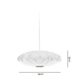 DecorBites™ Bubble Silk Pendant Chandelier for Dining Living Room Kitchen Island & Bedroom