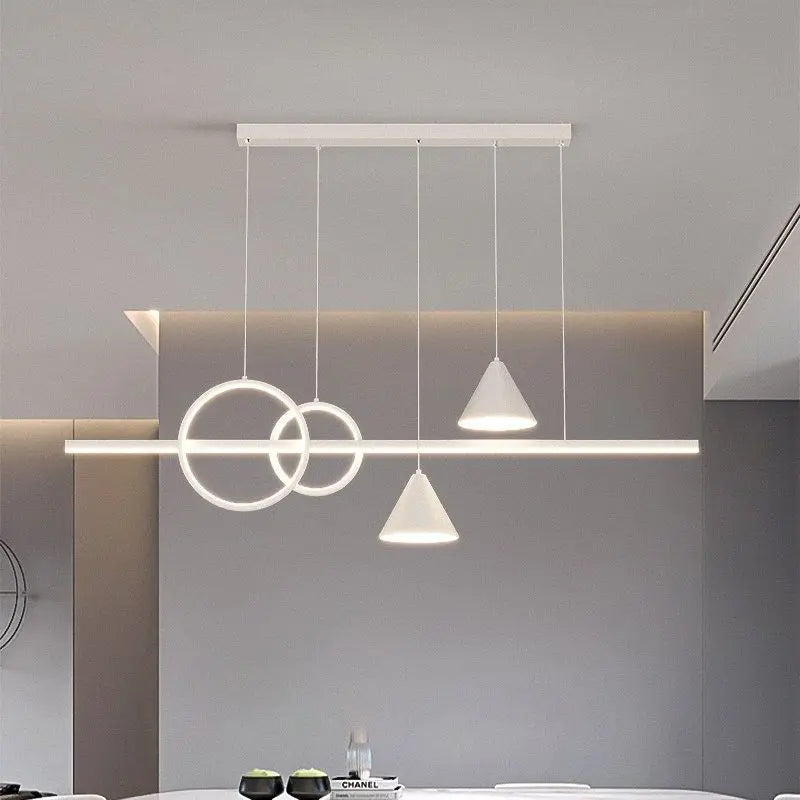 DecorBites™ Black Nordic Designer Dining Pendant Lamp: Stylish Lighting for Home Decor