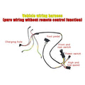 Children Electric Car DIY Modified Wires And Switch Kit With 2.4G Bluetooth RC And Controller For Baby Electric Car Self-made