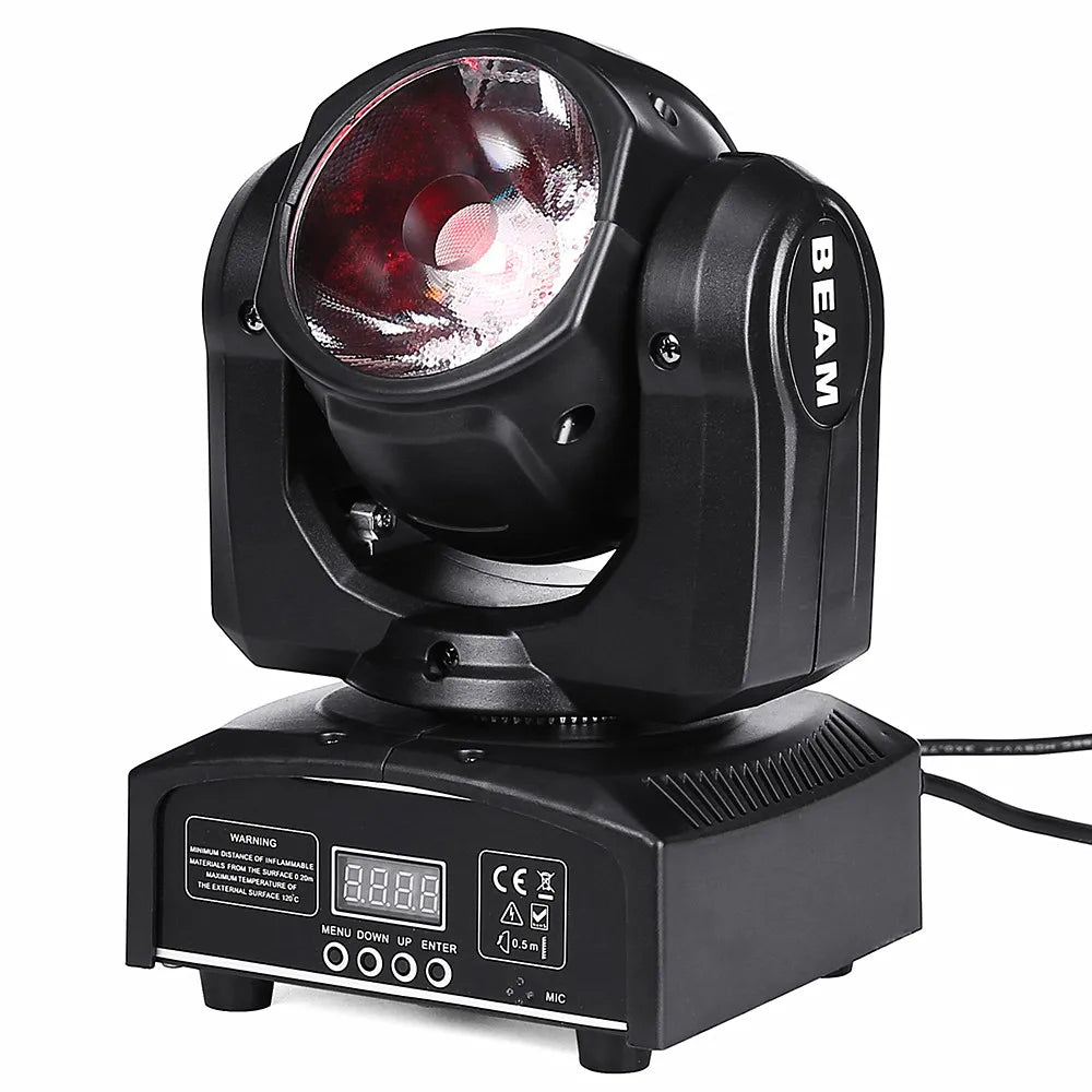 DecorBites™ 65W RGBW 4in1 Beam Moving Head Light Super Bright DJ Spot Eco DJ Light