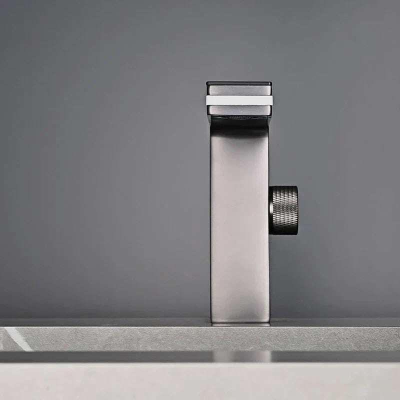 DecorBites™ LED Temperature Display Basin Faucet with LCD Screen, Cold Hot Mixer Sink Tap