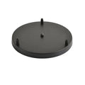 DecorBites™ Brass/Silver Base Plate Lighting Accessories: Round/Rectangular Ceiling Canopy Lamps Chassis