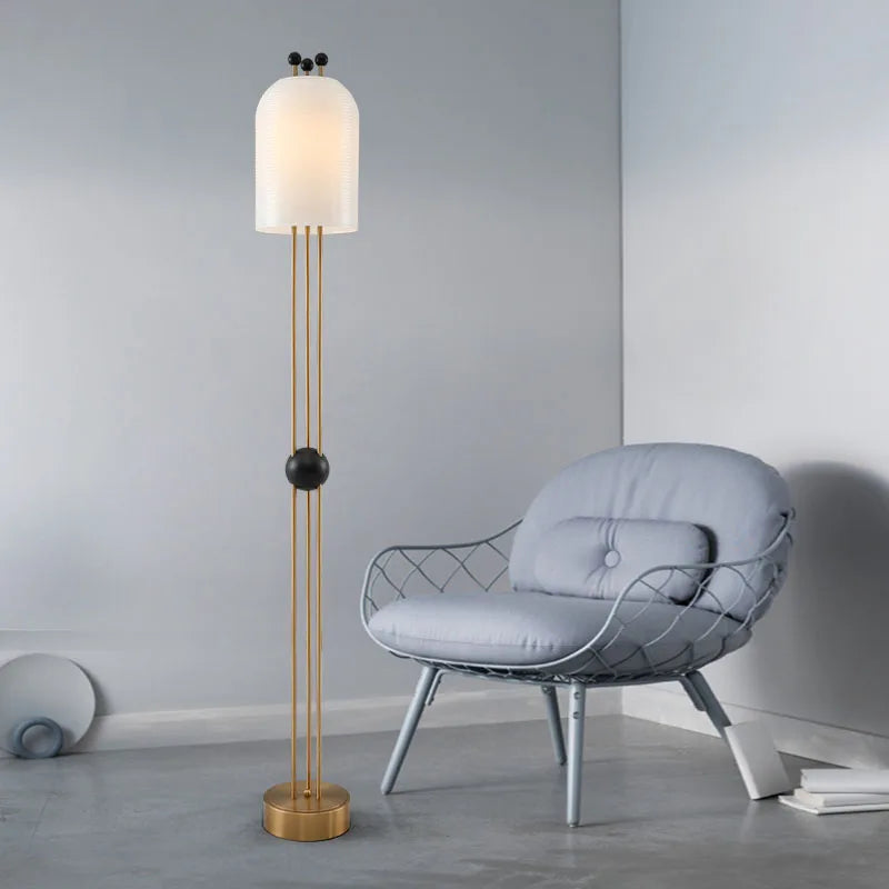 DecorBites™ Glass LED Chandelier: Elegant Ceiling Light for Home Decor and Ambiance