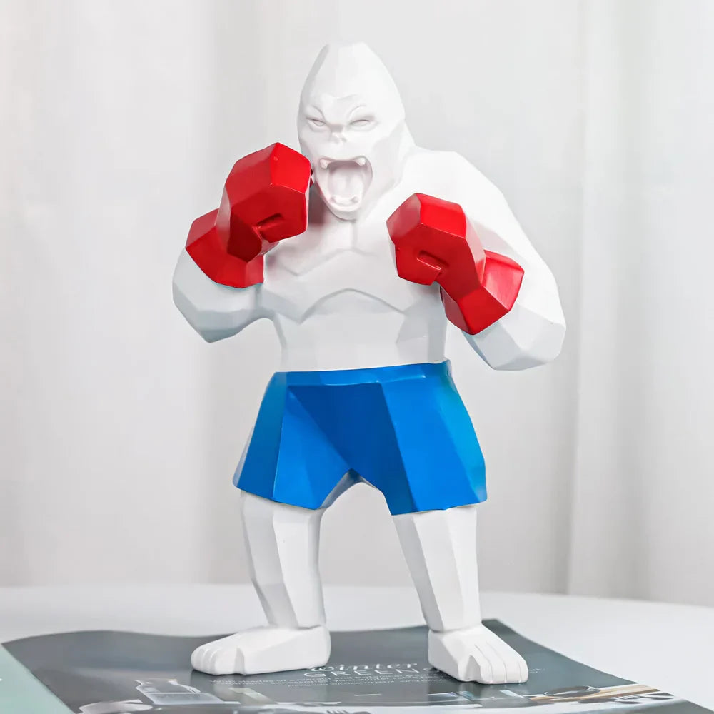 DecorBites™ King Kong Sculpture: Creative Gorilla Desk Decor and Gift