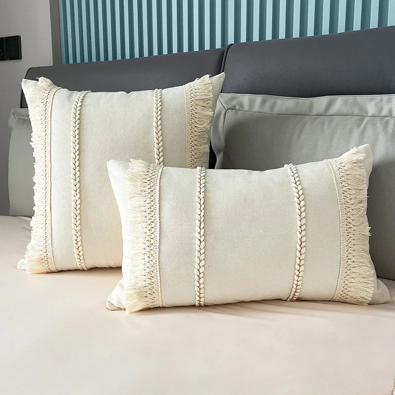 DecorBites™ Bohemia Tassel Cushion Cover - 45x45cm/30x50cm