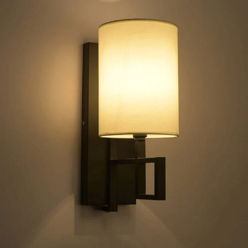 DecorBites™ Chinese Style Cloth Wall Lamp for Bedroom, Corridor, Stair, Aisle, Porch, Restaurant