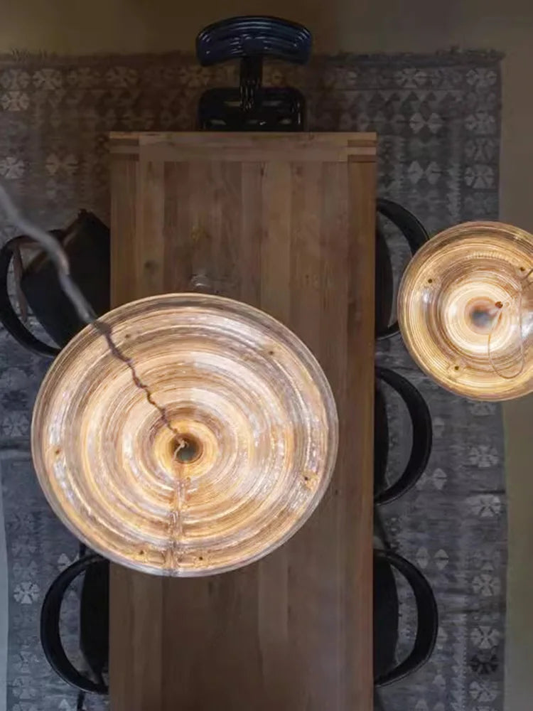 DecorBites™ Glass Wall Lamp Dimmable LED Modern Light Fixture for Living Room
